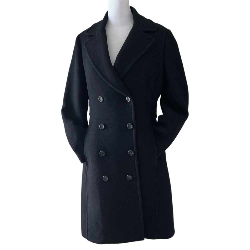 J. Crew Classic Double-breasted Lady Coat in Italian Wool Size 2 Petite